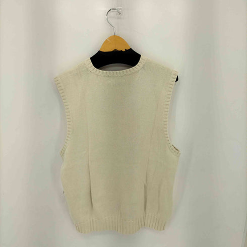 ポロバイラルフローレン Polo by RALPH LAUREN ポニー刺繍 コットンニットベスト メンズ XL