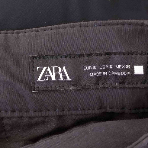 ザラ ZARA ステッチライン ワイドカーゴパンツ メンズ 38