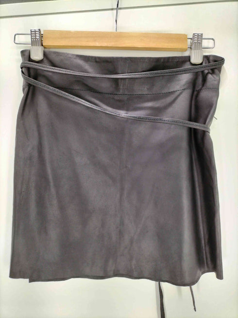 スリフティールック THRIFTY LOOK 別注 ゴートレザーラップスカート レディース