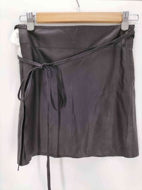 スリフティールック THRIFTY LOOK 別注 ゴートレザーラップスカート レディース