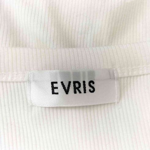 エヴリス EVRIS ワンポイントヘンリーネックトップス レディース FREE