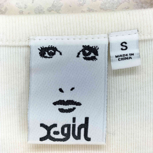 エックスガール X-girl APPLE BABY L/S TEE レディース import:S