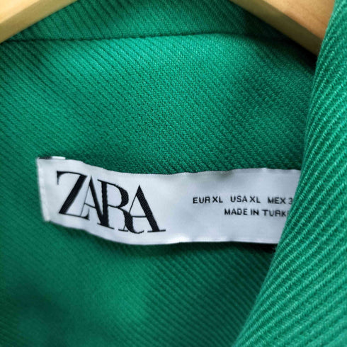ザラ ZARA ボタン留めテーラードコート レディース import:XL