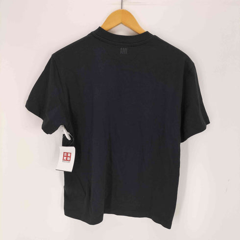 アミアレクサンドルマテュッシ AMI ALEXANDRE MATTIUSSI ハートロゴ刺繍クルーネックTシャツ レディース