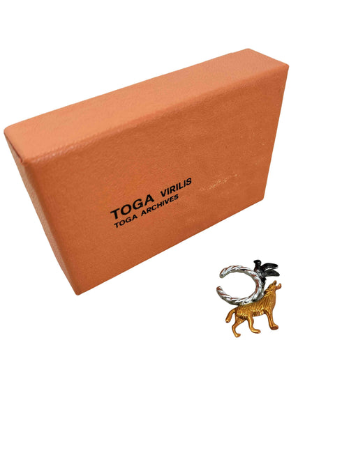 トーガビリリース TOGA VIRILIS ウルフモチーフイヤーカフ レディース