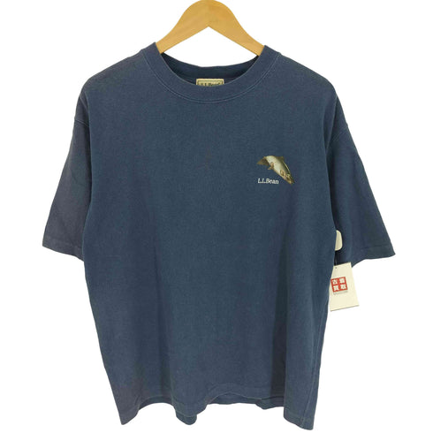 エルエルビーン L.L.Bean Bean's 1980 Catalog ビーンズ 1980 カタログ トラウト S/S Tシャツ メンズ import:M