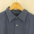 エルメネジルドゼニア Ermenegildo Zegna イタリア製 ストライプ コットンレーヨン レギュラーカラーシャツ メンズ import:XL