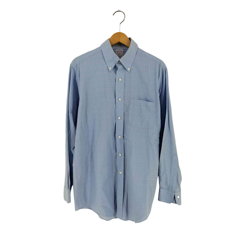 ブルックスブラザーズ BROOKS BROTHERS THE ORIGINAL POLO SHIRT TRADITIONAL FIT チェック コットン ボタンダウンシャツ メンズ 15-33