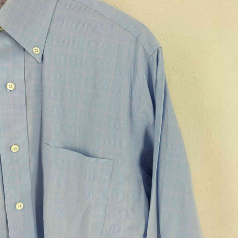 ブルックスブラザーズ BROOKS BROTHERS THE ORIGINAL POLO SHIRT TRADITIONAL FIT チェック コットン ボタンダウンシャツ メンズ 15-33