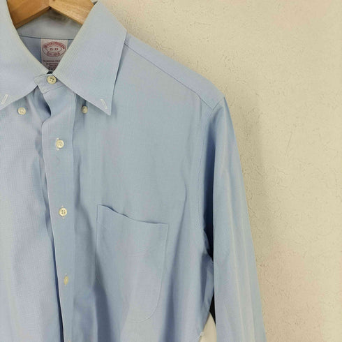 ブルックスブラザーズ BROOKS BROTHERS THE ORIGINAL POLO SHIRT TRADITIONAL FIT 千鳥格子柄 コットン ボタンダウンシャツ メンズ 15-33