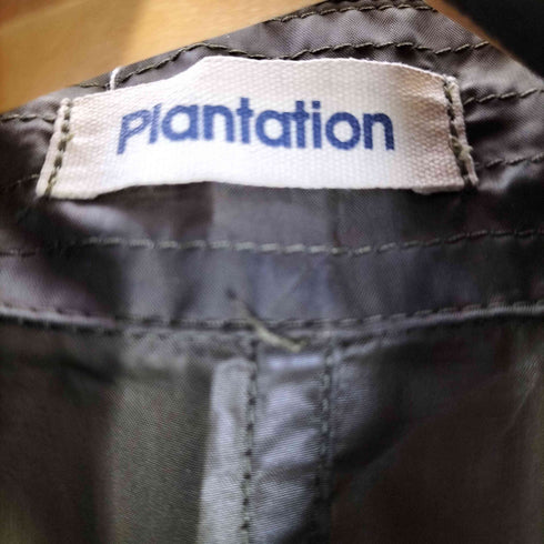プランテーション Plantation 90S フィリピン製 ナイロン ステンカラー コート エイネットタグ レディース JPN:M