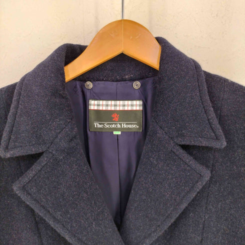 ザスコッチハウス The Scotch House ウール チェスターコート レディース 9AR