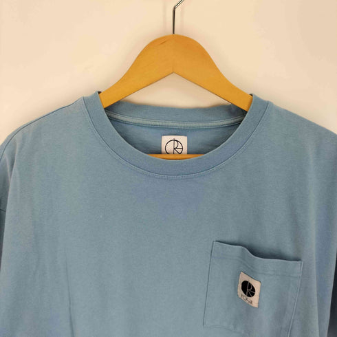 ポーラースケートカンパニー POLAR SKATE CO. ワンポイント ロゴ ポケット コットン S/S Tシャツ メンズ import:L