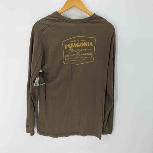 パタゴニア patagonia 15年製 BUILT TO ENDURE 1973 両面プリント シャツ メンズ import:M