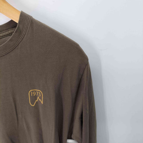 パタゴニア patagonia 15年製 BUILT TO ENDURE 1973 両面プリント シャツ メンズ import:M