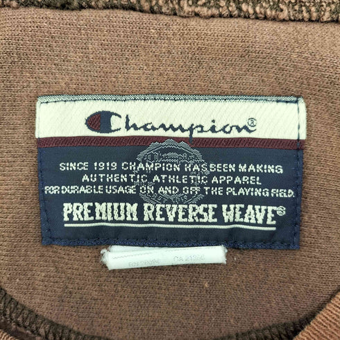 チャンピオン Champion 00S PREMIUM REVERSE WEAVE ロゴ刺繍 スウェット メンズ import:XL