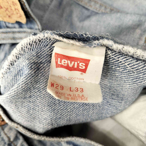 リーバイス Levis 00S 501 USA製 デニムストレートパンツ メンズ