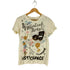 rough natural charm 音符 クルーネックTシャツ 平成 Y2K レディース FREE