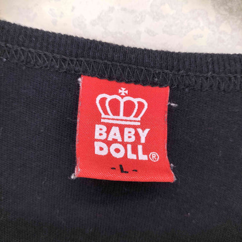 baby doll Y2K 平成 クルーネックTシャツ 長袖 レディース JPN:XL