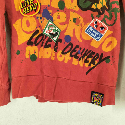 love revoution プルオーバーパーカー Y2K 平成 レディース JPN:M