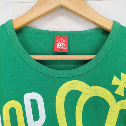 baby doll Y2K 平成 クルーネックTシャツ 長袖 レディース JPN:M
