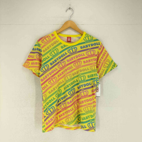 baby doll Y2K 平成 オールオーバー クルーネックTシャツ レディース JPN:L