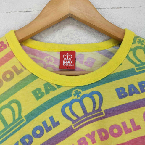 baby doll Y2K 平成 オールオーバー クルーネックTシャツ レディース JPN:L