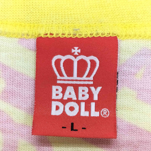 baby doll Y2K 平成 オールオーバー クルーネックTシャツ レディース JPN:L