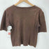 カルバンクライン CALVIN KLEIN ロゴプリント Vネックカットソー レディース import:M