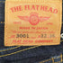 ザフラットヘッド the flat head LOT 3001 ボタンフライデニムパンツ メンズ 32