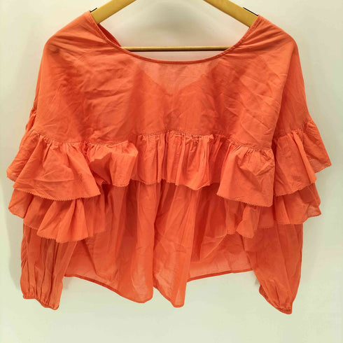 シップス SHIPS 24ss 2WAY ラッフル ブラウス レディース ONE SIZE