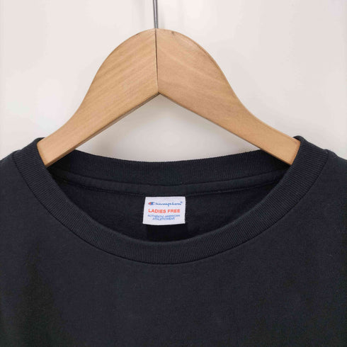 チャンピオン Champion ロゴ 刺繍 バックプリント ショートスリーブ カットソー レディース FREE