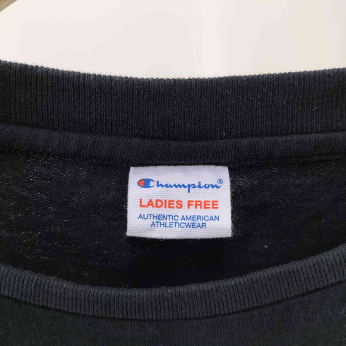 チャンピオン Champion ロゴ 刺繍 バックプリント ショートスリーブ カットソー レディース FREE
