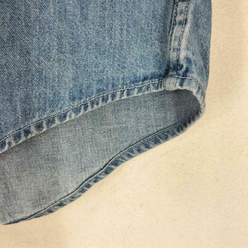 ギャップ Gap 90~00S ワイドシルエットデニムシャツ メンズ L/G