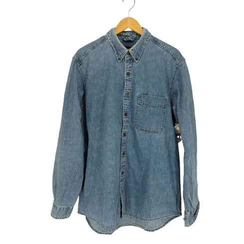 エディーバウアー Eddie Bauer 00S デニムシャツ メンズ L TALL