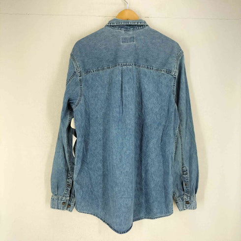 エディーバウアー Eddie Bauer 00S デニムシャツ メンズ L TALL