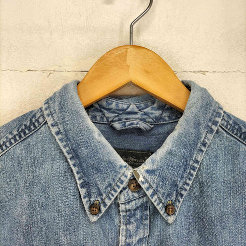 エディーバウアー Eddie Bauer 00S デニムシャツ メンズ L TALL