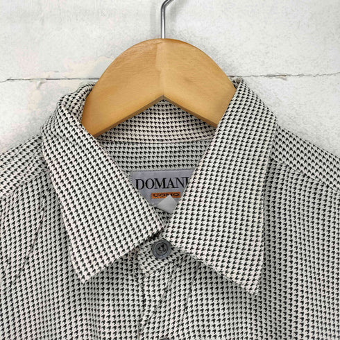 DOMANI UOMO 総柄レーヨンシャツ メンズ L