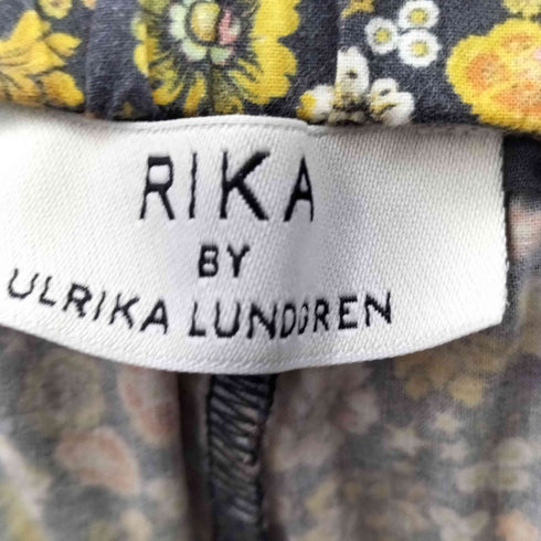 RIKA BY ULRIKA LUNDGREN 花総柄イージーワイドパンツ レディース JPN:S