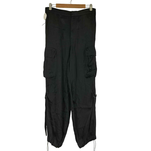 ザラ ZARA サテンカーゴパンツ レディース JPN:M