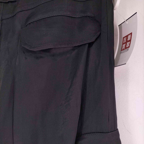 ザラ ZARA サテンカーゴパンツ レディース JPN:M