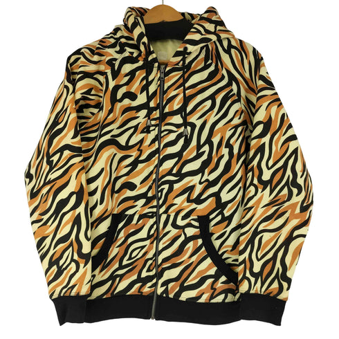 CLOTAPPAREL トライバルカモ ジップパーカー メンズ