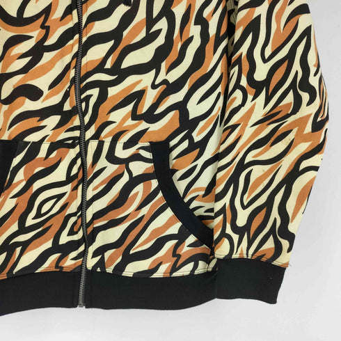 CLOTAPPAREL トライバルカモ ジップパーカー メンズ