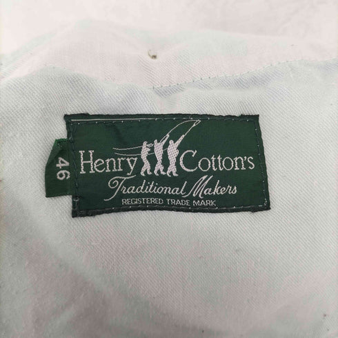 ヘンリーコットンズ Henry Cottons 2タックデニムスラックス メンズ 46