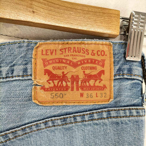 リーバイス Levis 550 ワイドテーパードデニムパンツ メンズ W36L32