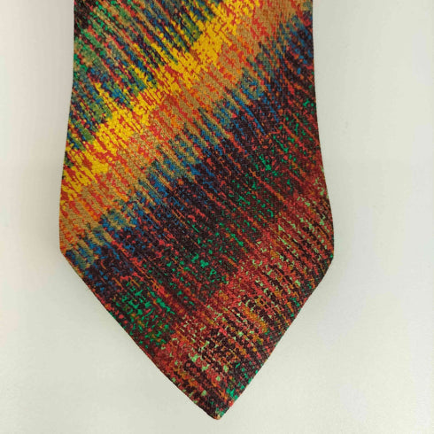 ミッソーニ MISSONI マルチカラー シルクネクタイ メンズ
