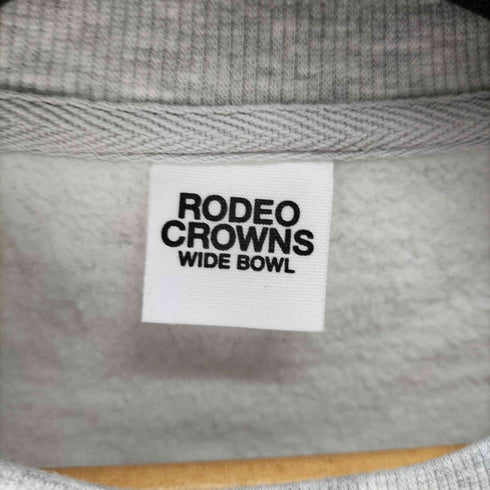 ロデオクラウンズワイドボウル RCWB/RODEO CROWNS WIDE BOWL FOUR FLOWER スウェット レディース FREE