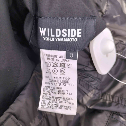 ヨウジヤマモト Yohji Yamamoto WILDSIDE YOHJI YAMAMOTO 25SS Camo Nylon Cargo Pants メンズ JPN:3