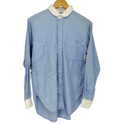 エンジニアードガーメンツ Engineered Garments 丸襟 レジメンタルシャツ メンズ JPN:XS