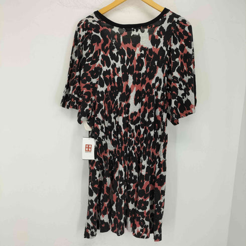 ヒステリックグラマー HYSTERIC GLAMOUR レオパードコットンワンピース レディース FREE